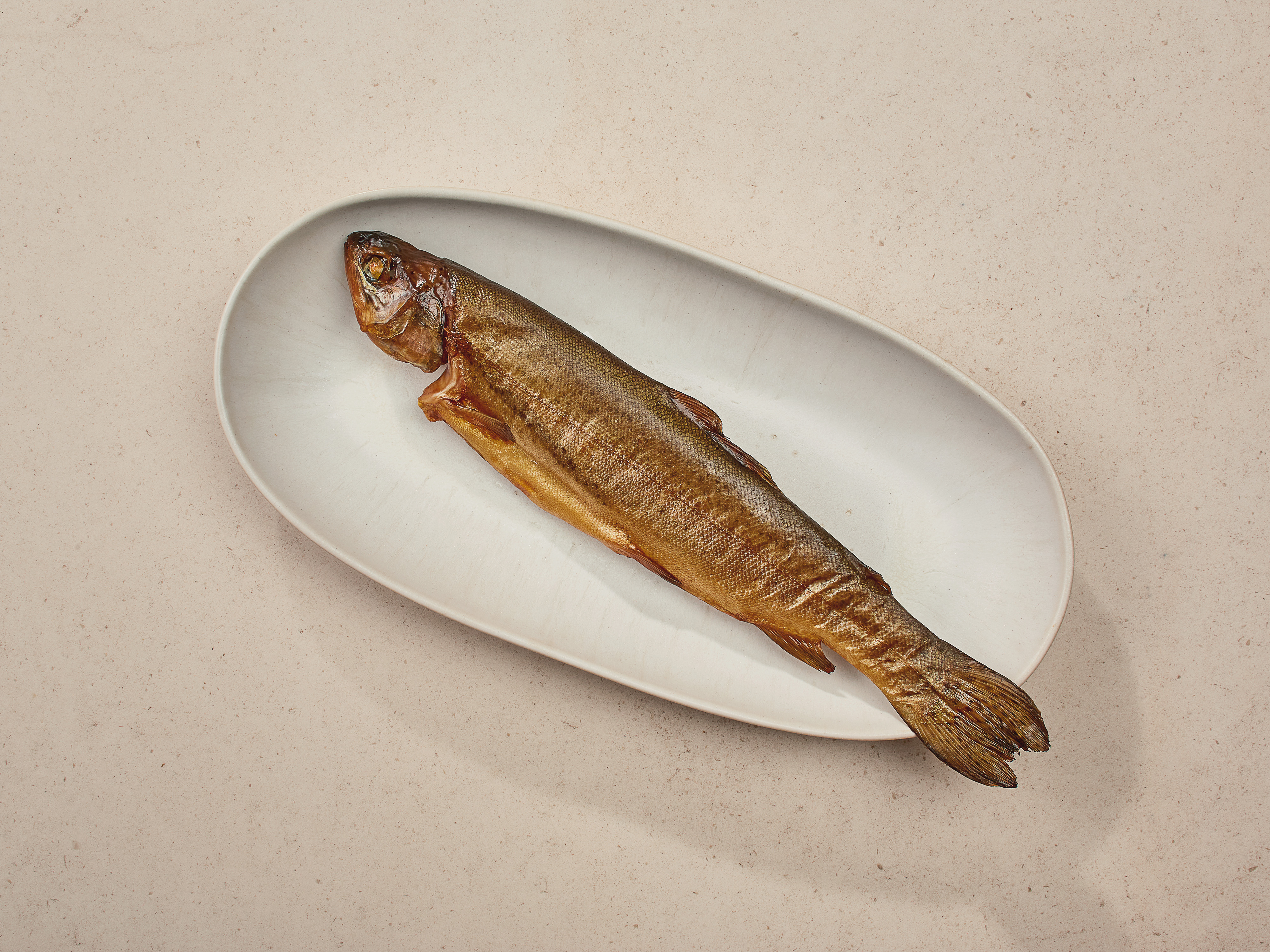 Forelle heißgeräuchert