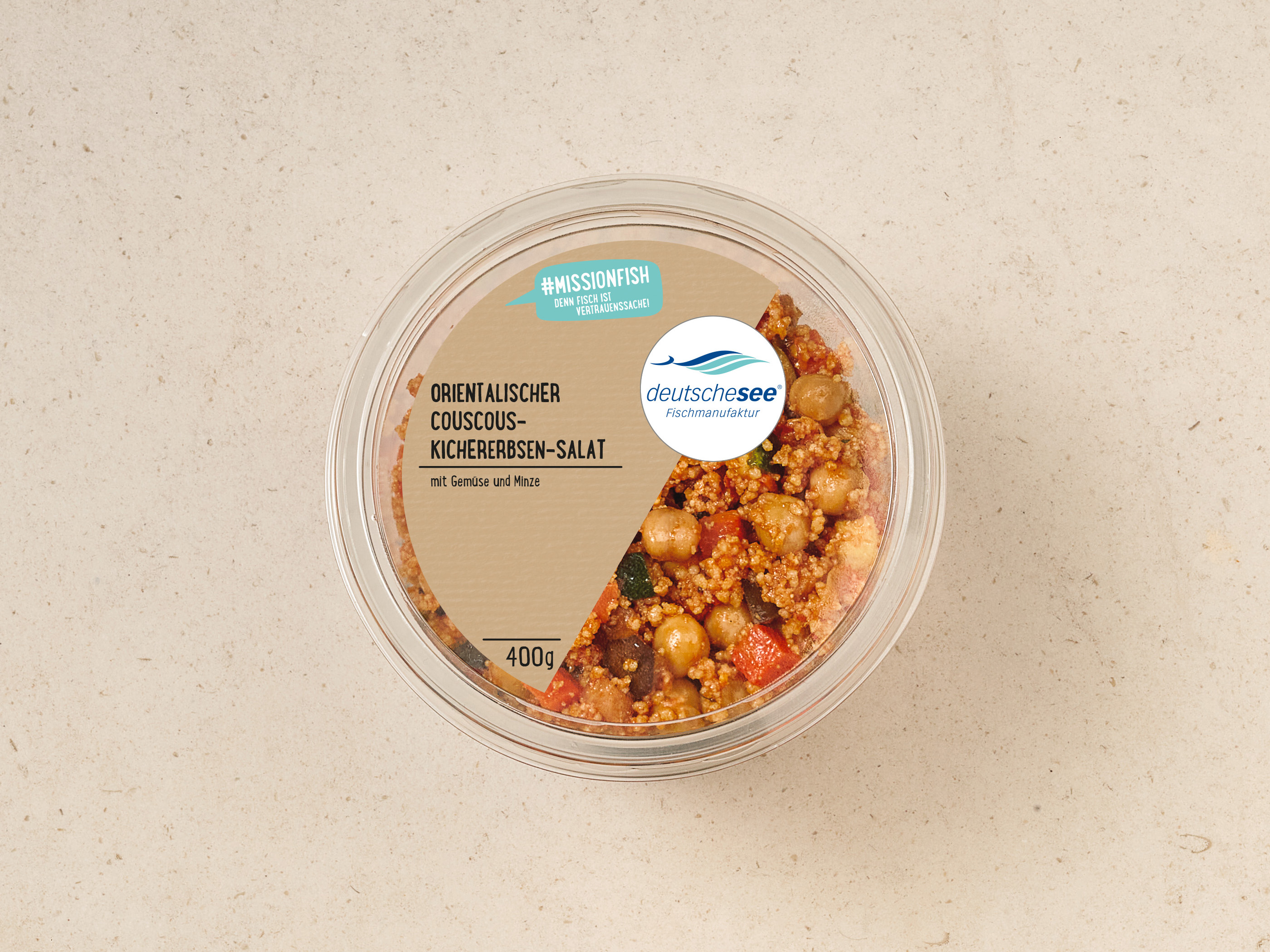 Orientalischer Couscous-Kichererbsen-Salat · 400g