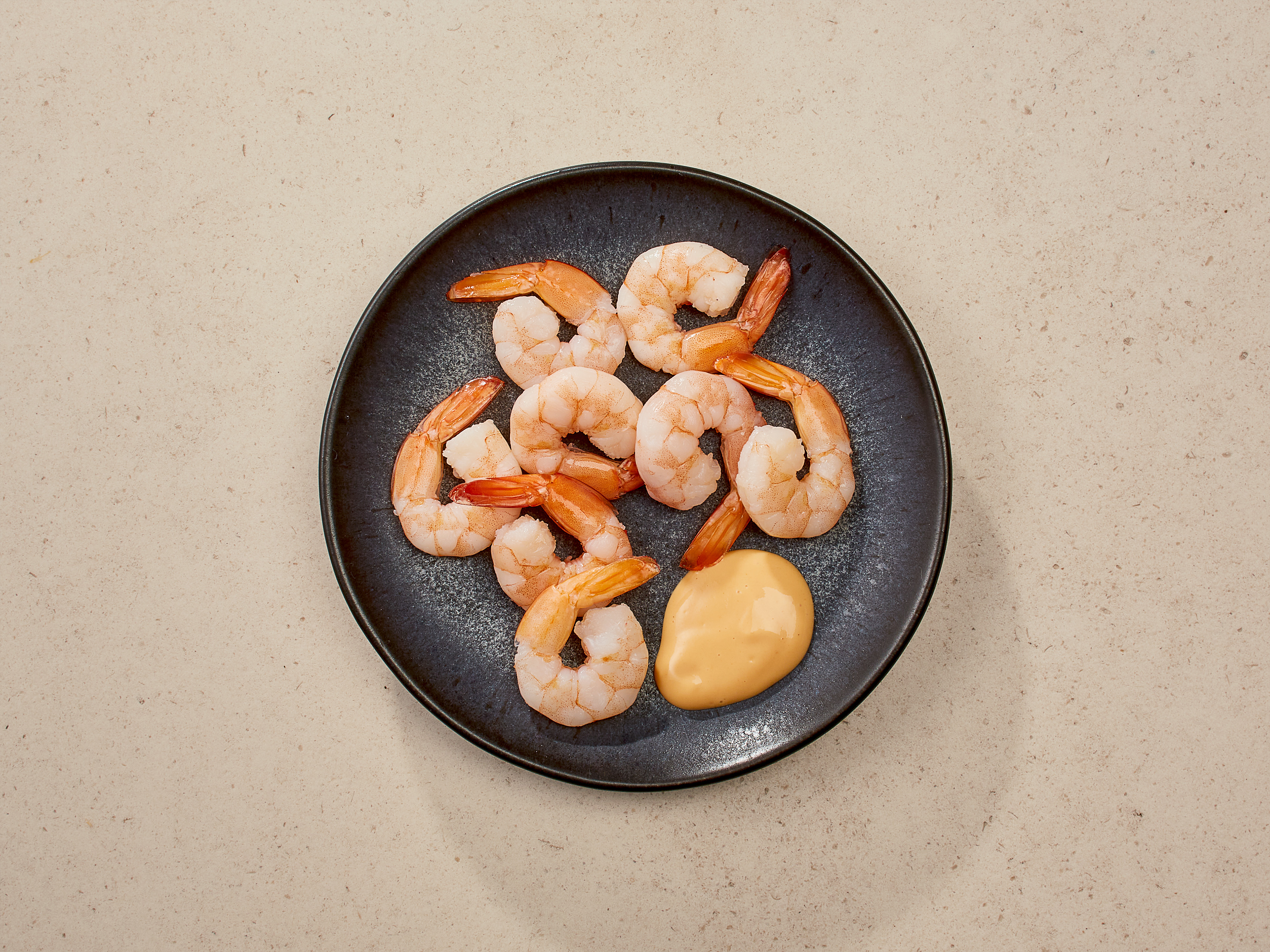 Tapas »Party Shrimps mit Cocktail-Dip«