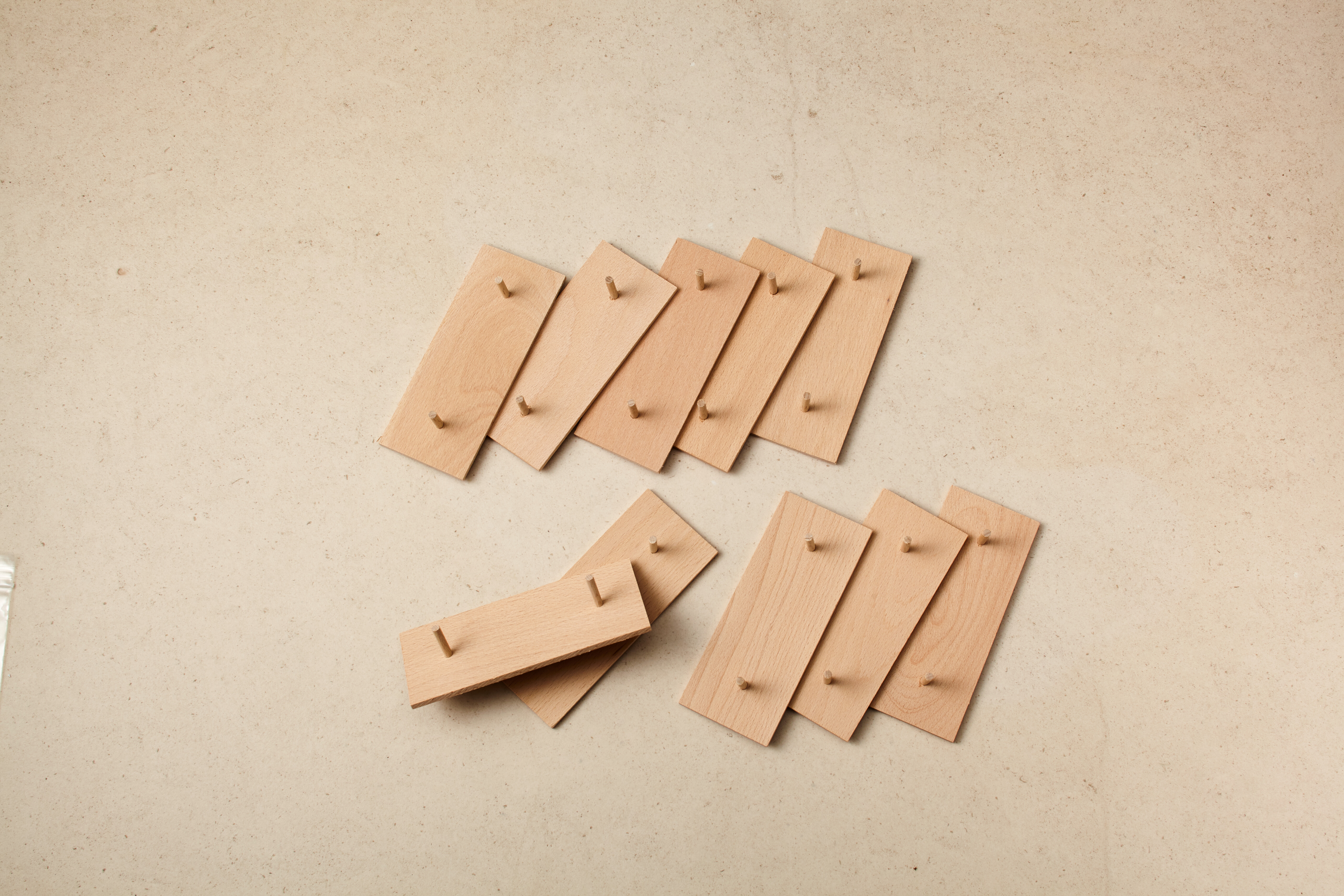 Mini-Plankenlachs Brettchen · 10 Stück