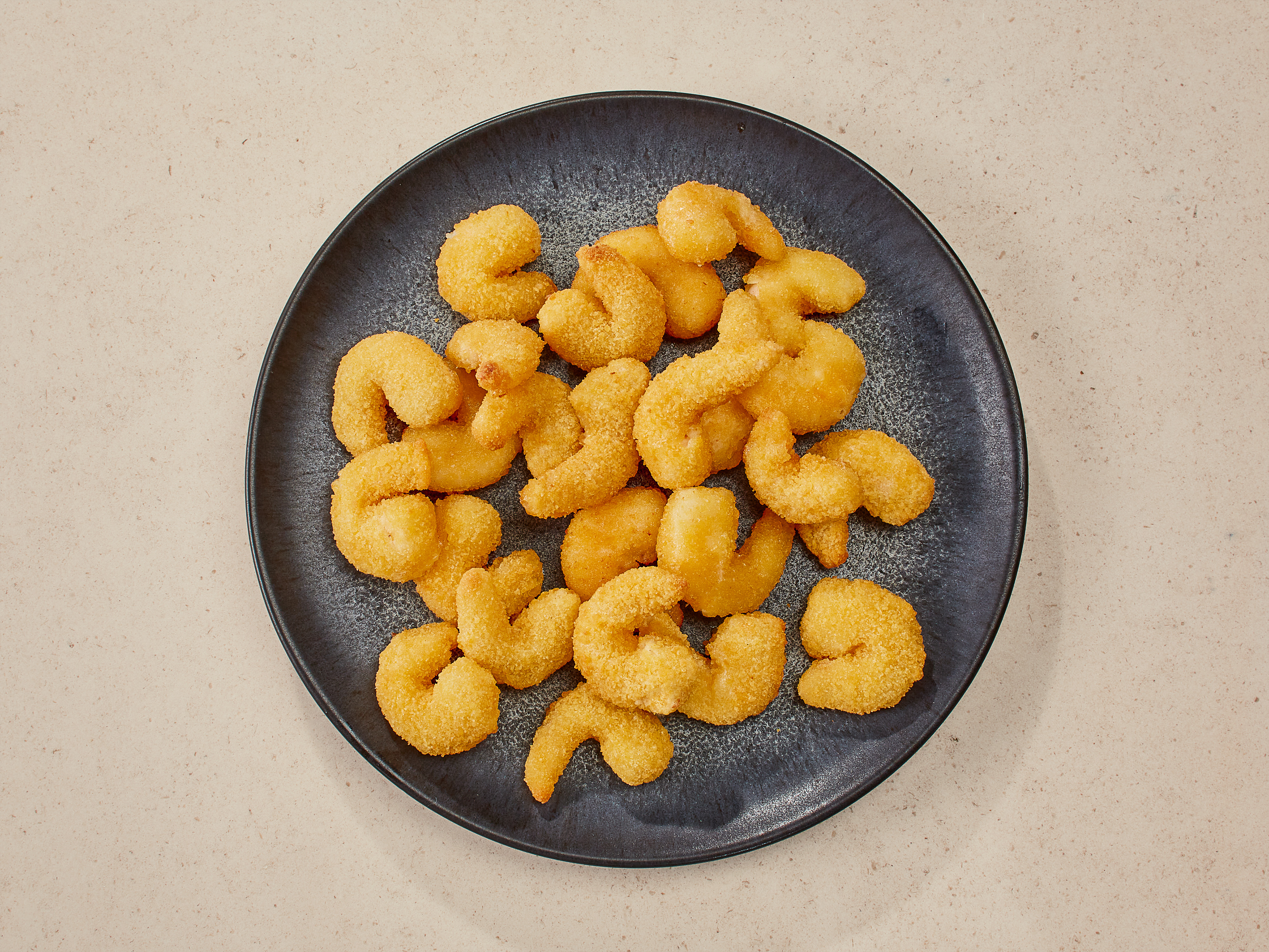 Knusprige Ofengarnelen