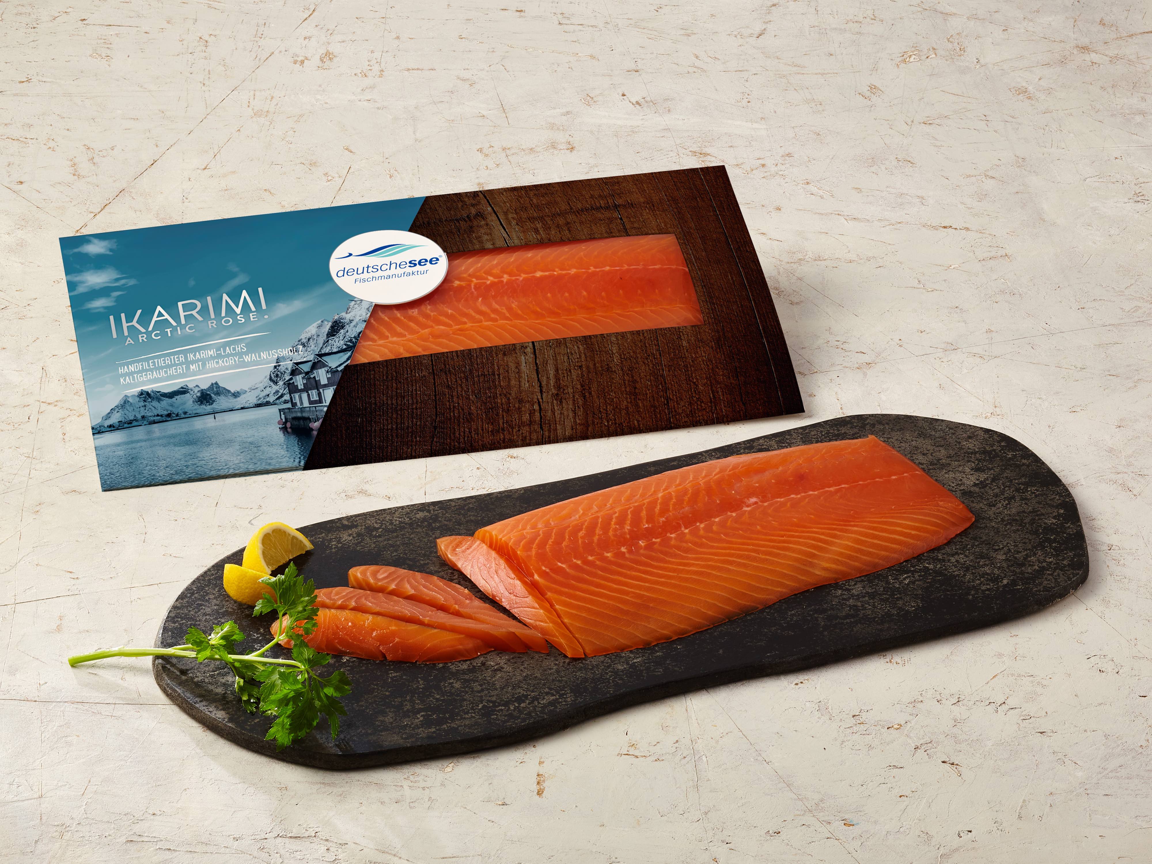 »Arctic Rose« IKARIMI Räucherlachs · am Stück
