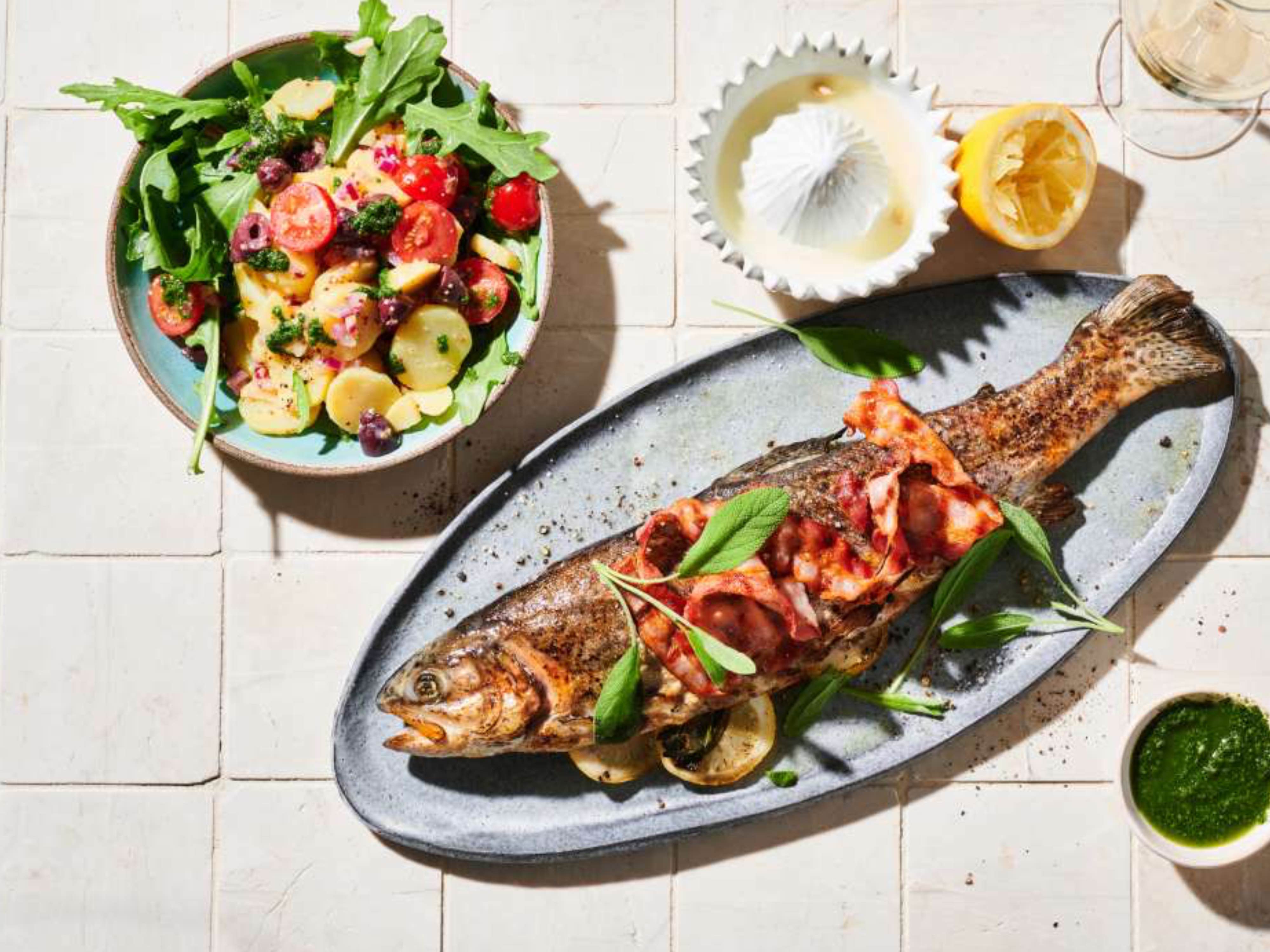 BBQ mit Fisch & Meeresfrüchten