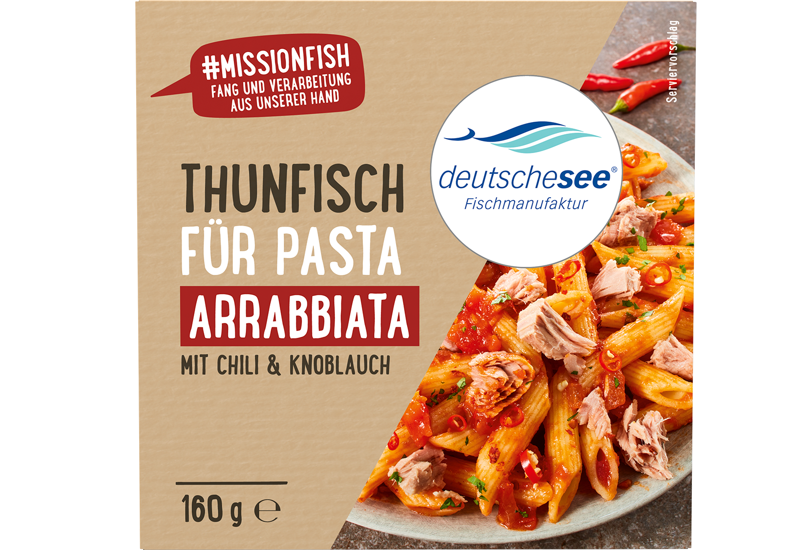 Thunfisch für Pasta Arrabbiata