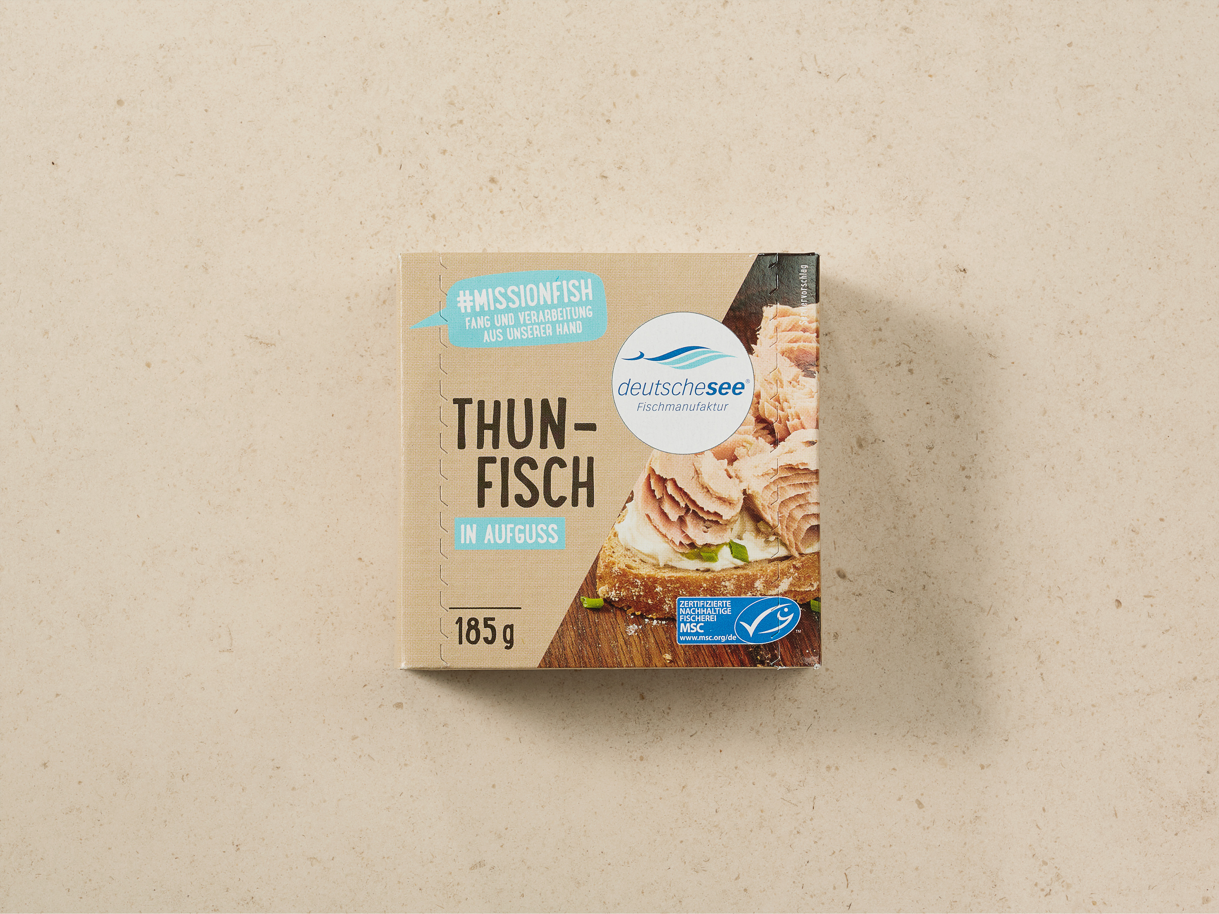 Deutsche See »Thunfisch in Aufguss« · 185g