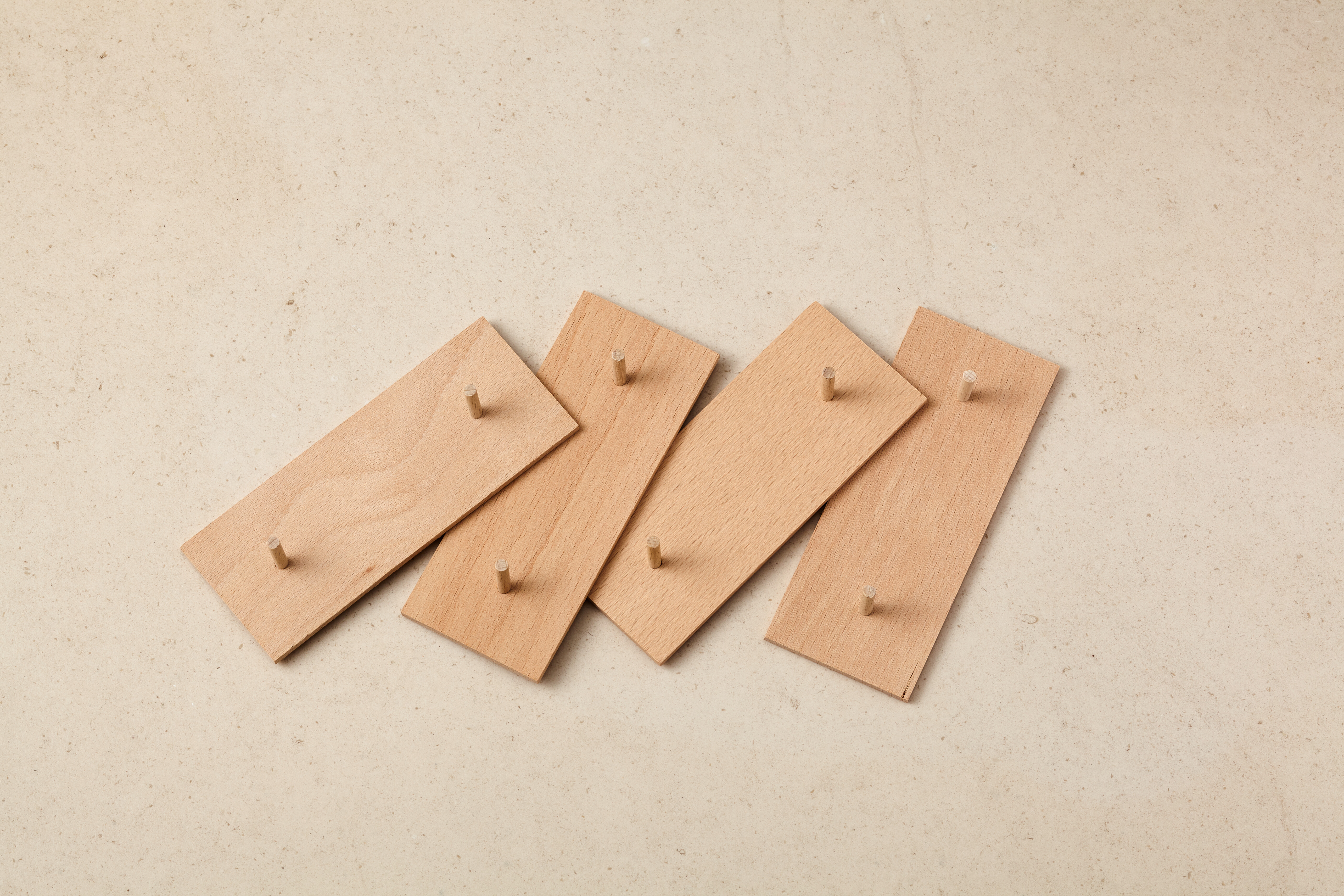 Mini-Plankenlachs Brettchen · 4 Stück