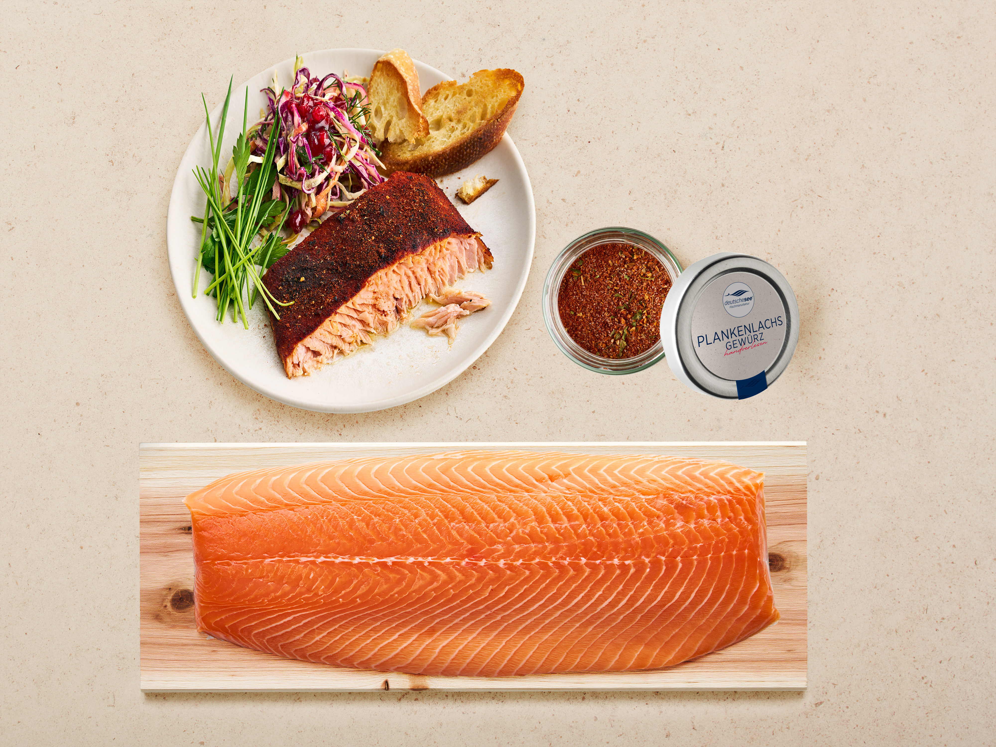 BBQ-Box »Plankenlachs« ohne Karton