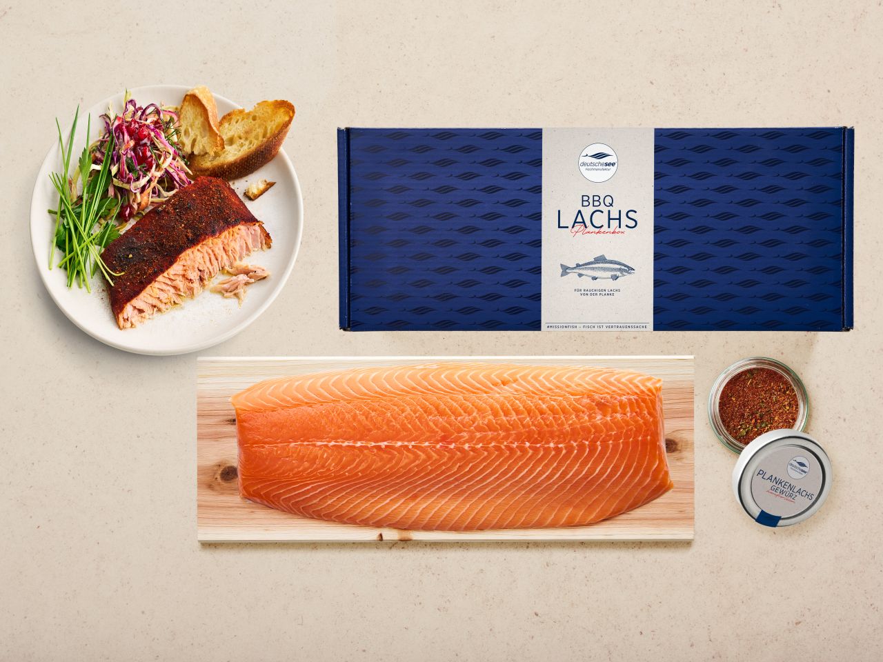 BBQ Plankenlachs BBQ Plankenlachs