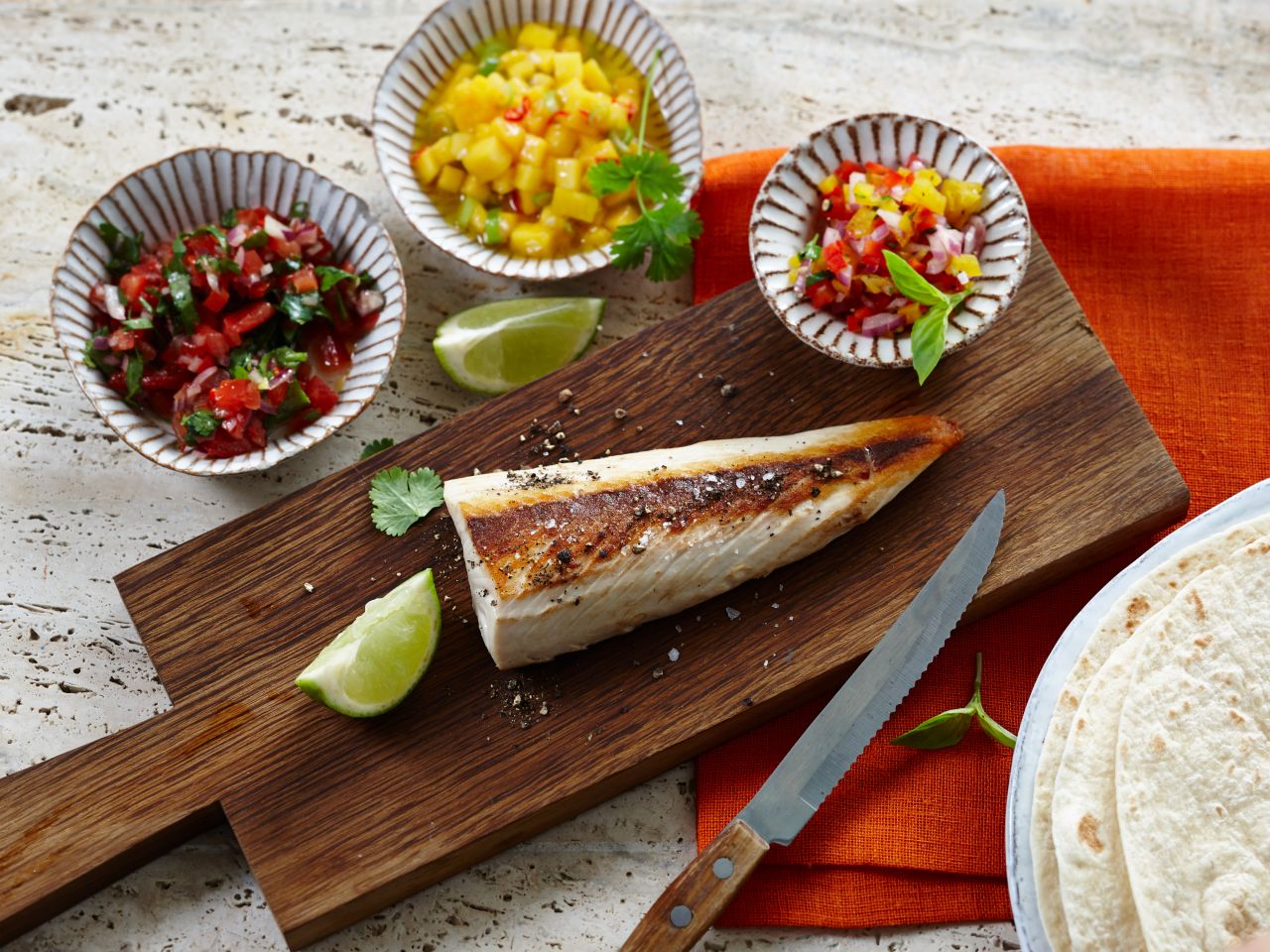 Fisch mit Würze Fisch mit Würze