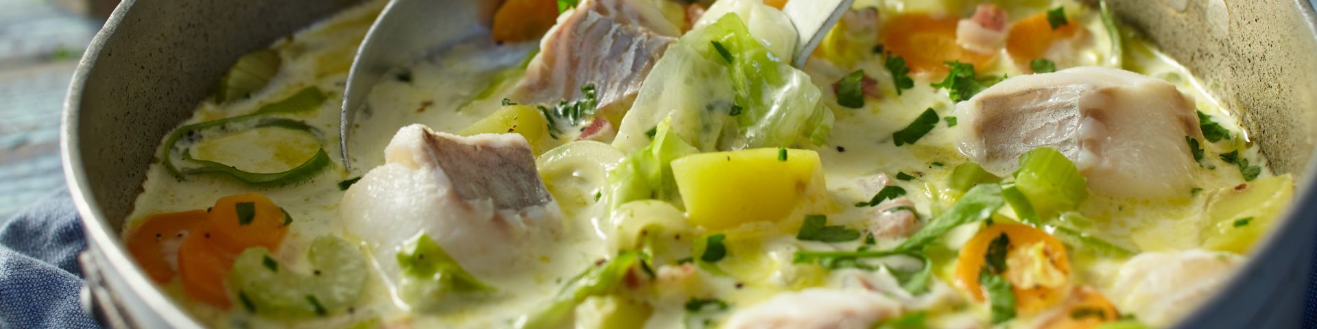 Fischeintopf mit Schellfisch