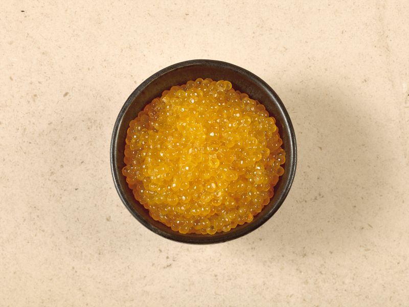 Rezept: Gefüllte Rote-Bete-Eier mit Kaviar Rezept: Gefüllte Rote-Bete-Eier mit Kaviar