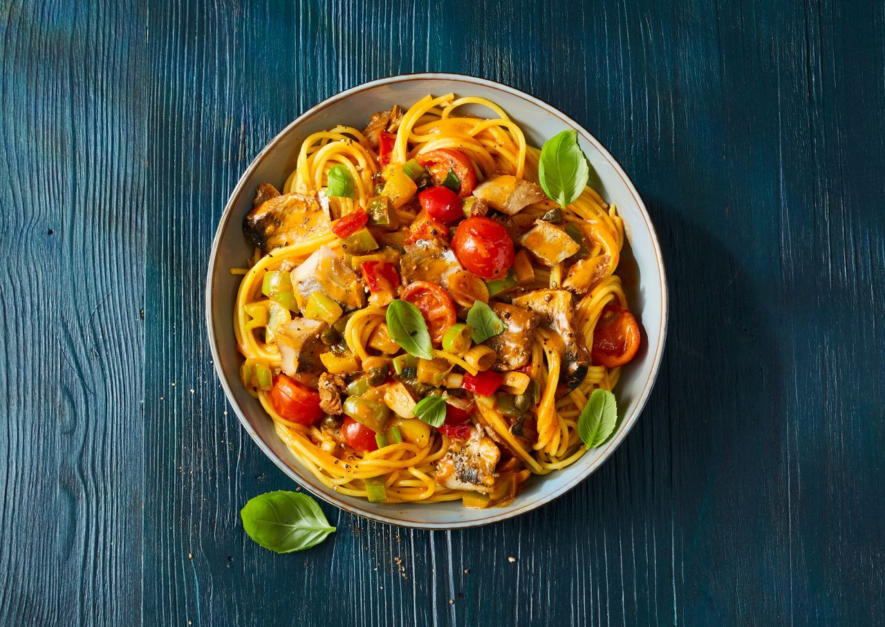 Heringsfilet in Paprika-Creme