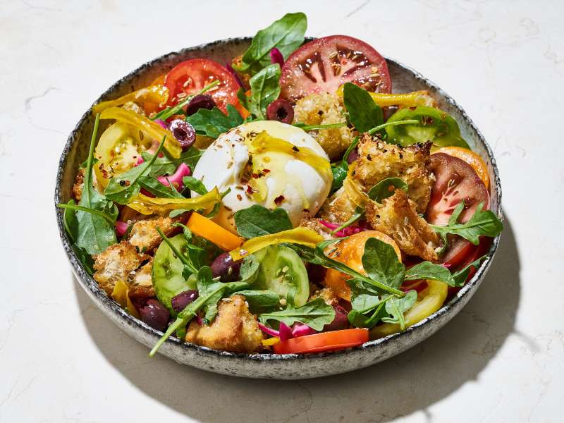 Tomaten-Brotsalat