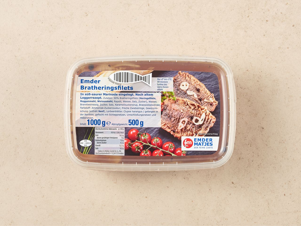 Emder Bratheringsfilets