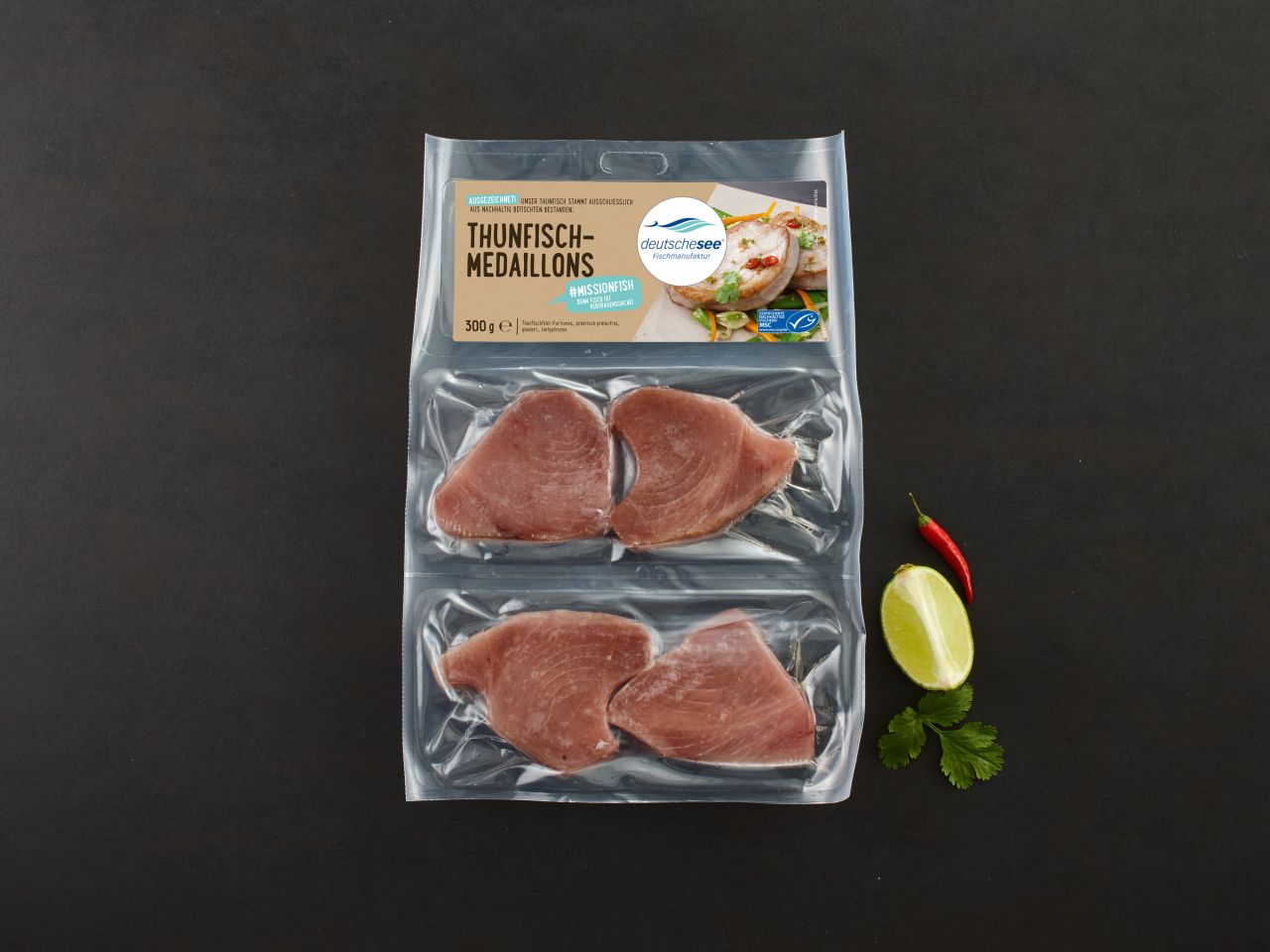 Thunfisch-Medaillons
