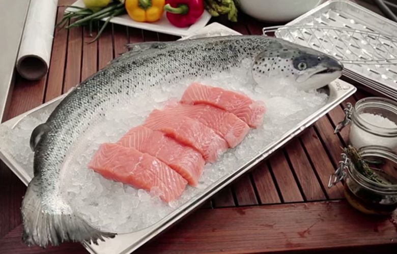 Fisch auf der Haut Fisch auf der Haut