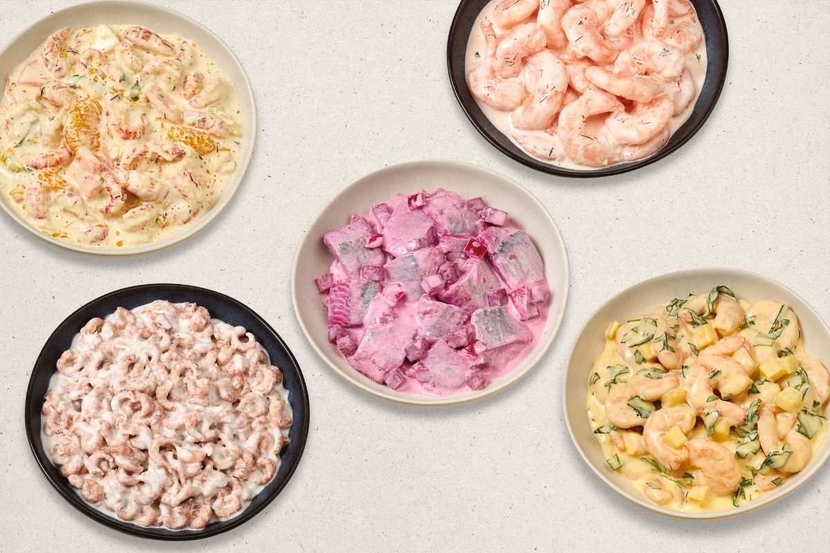 Probier-Bundle »Seafood-Salate«