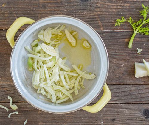 Fenchel anrösten Fenchel anrösten
