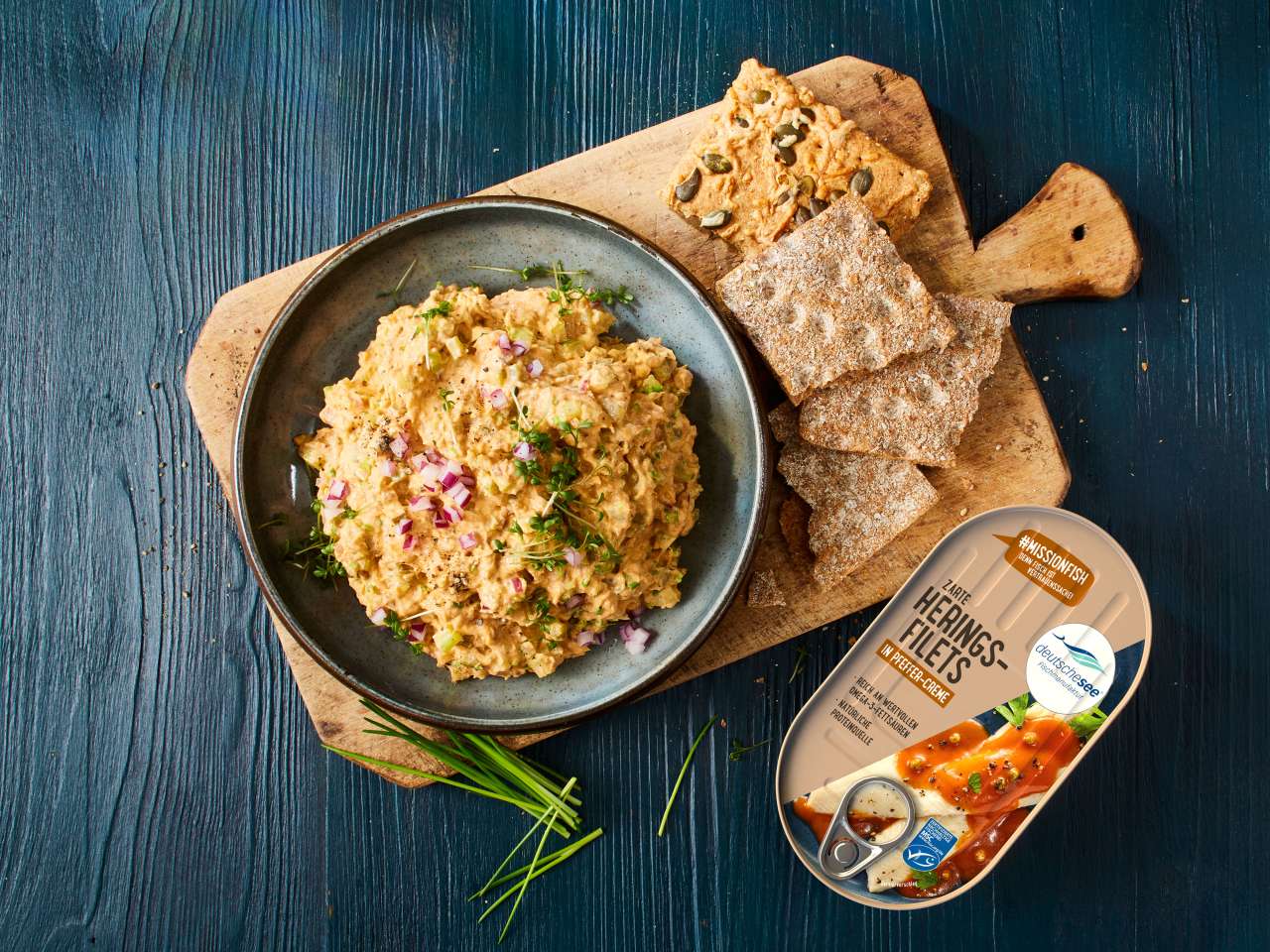 Rezept: Heringsfilet-Pfeffer-Dip