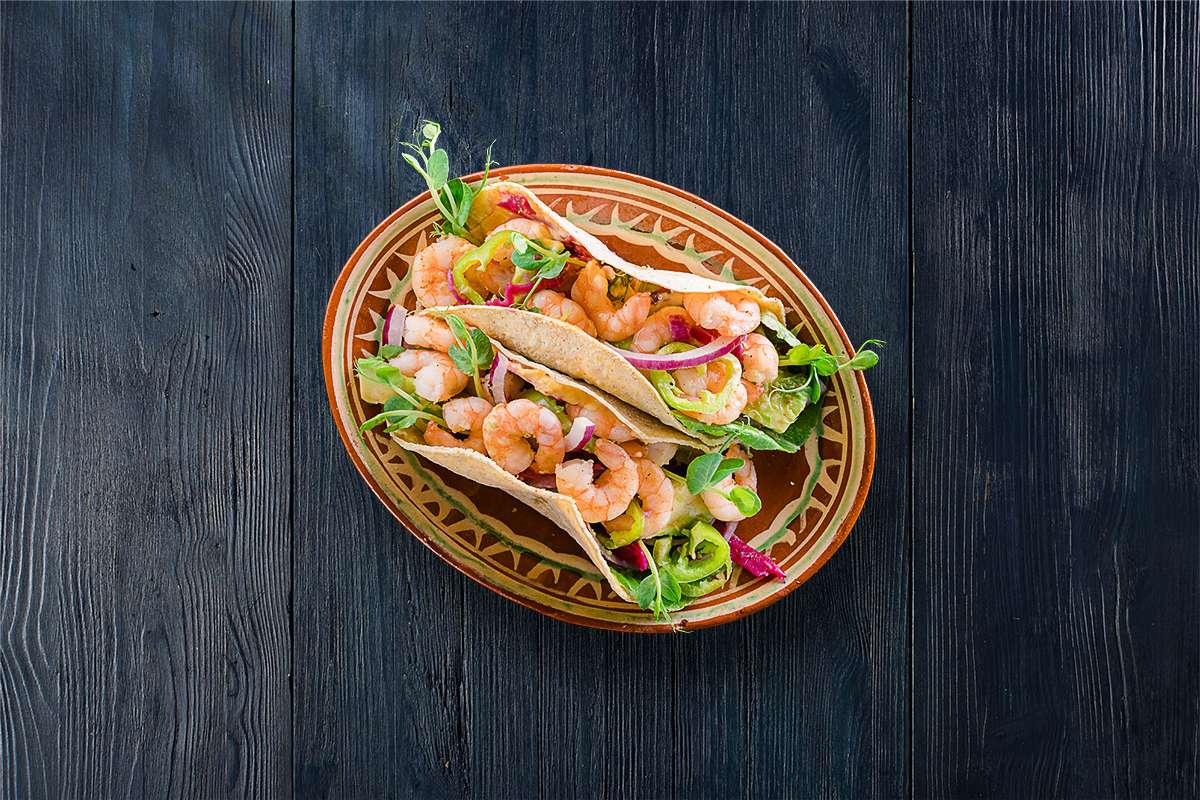 Riesengarnelen-Tacos »Mexican Style« 