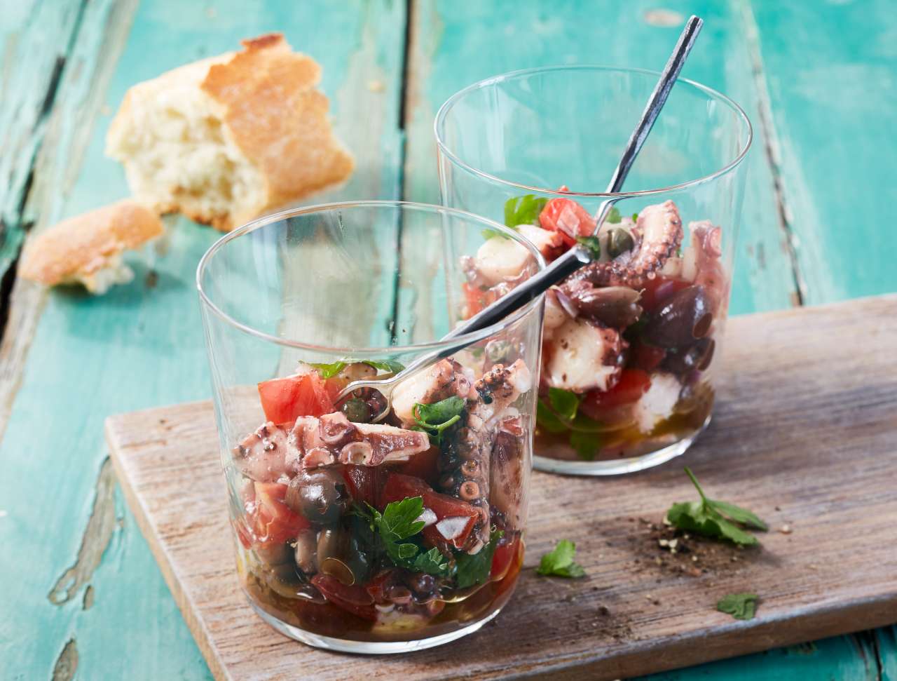 Rezept: Mediterraner Pulpo-Salat Rezept: Mediterraner Pulpo-Salat