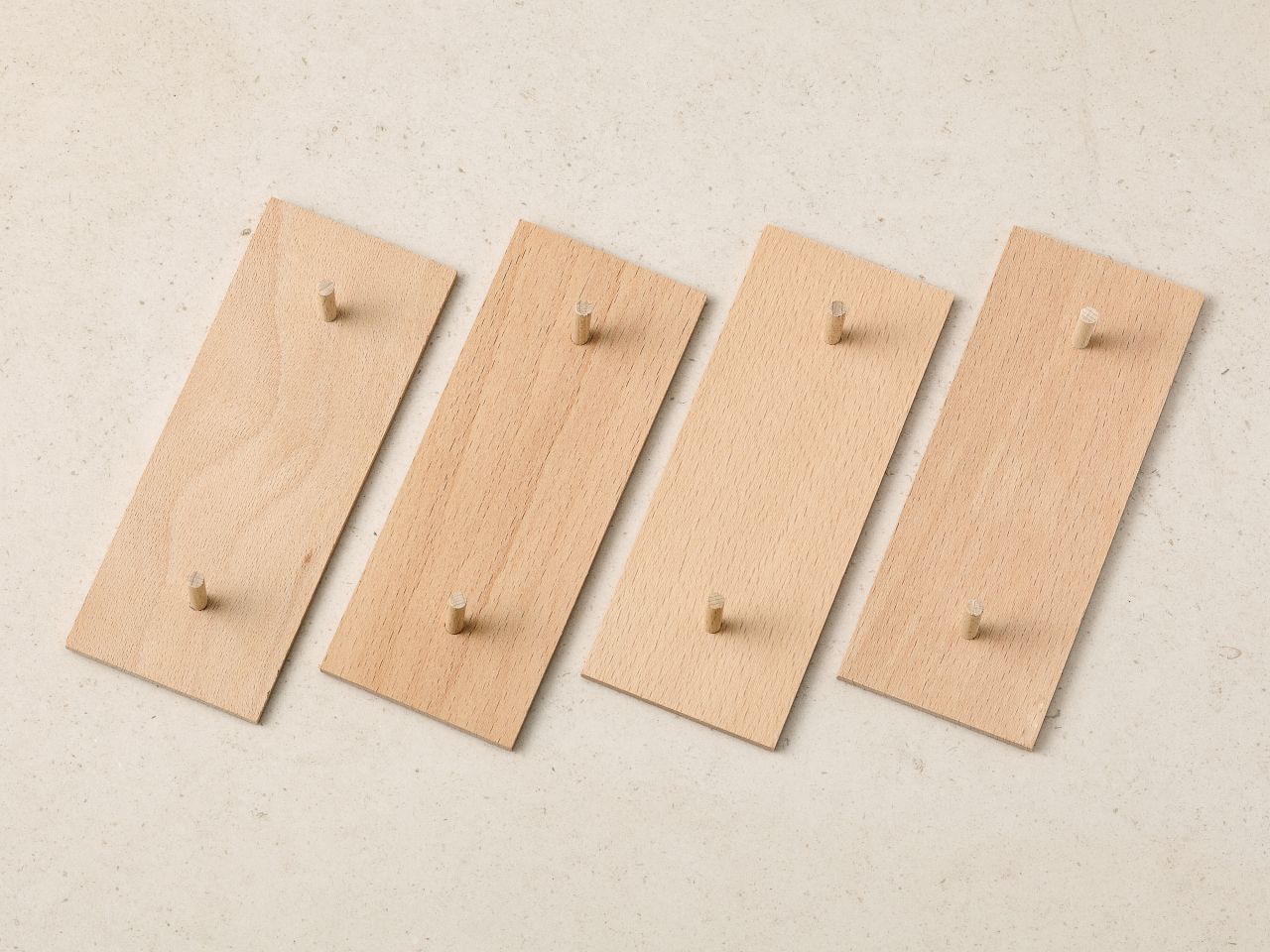 Mini-Plankenlachs Brettchen · 4 Stück