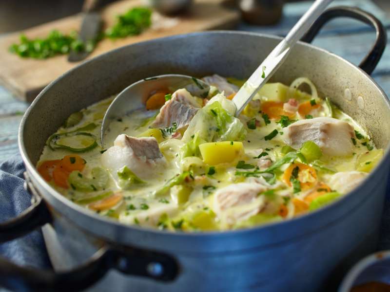 Fischeintopf mit Island-Schellfisch Fischeintopf mit Island-Schellfisch