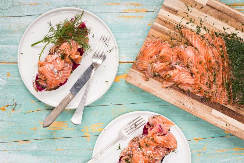 Graved Lachs selber machen