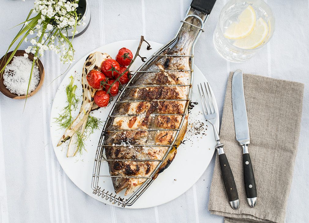 Fisch-Grillkorb