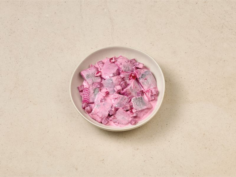 Feinster Heringssalat rot