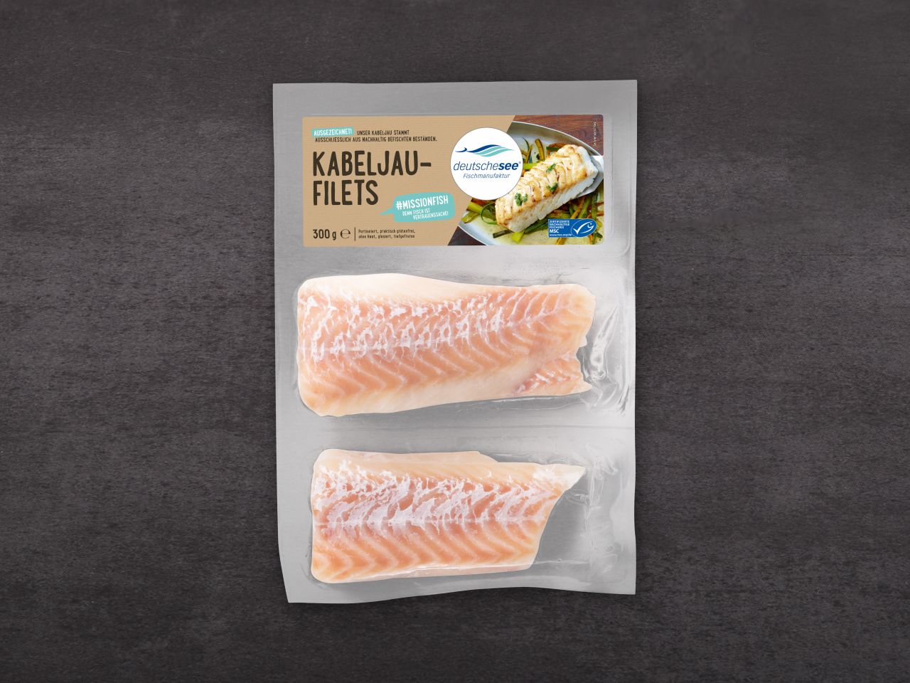 Kabeljau-Filets