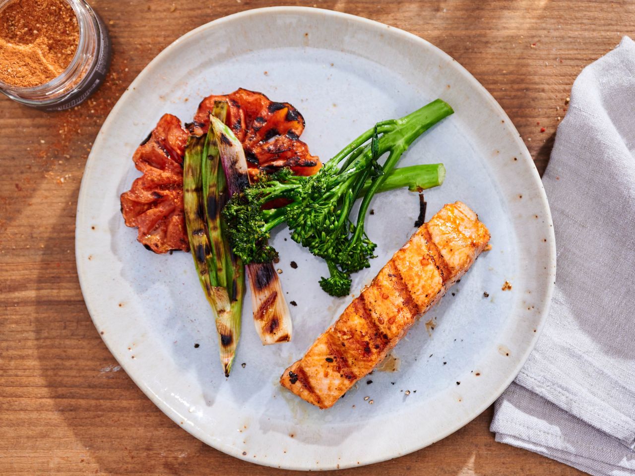 Lachsfilet »Barbecue« 