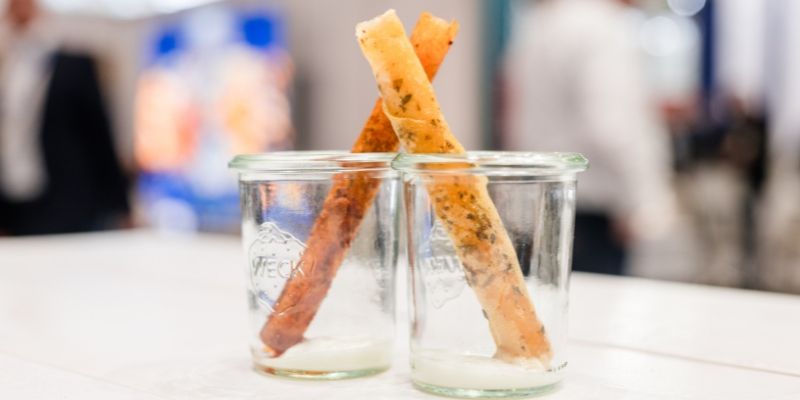 Lachs-Knuspersticks Lachs-Knuspersticks