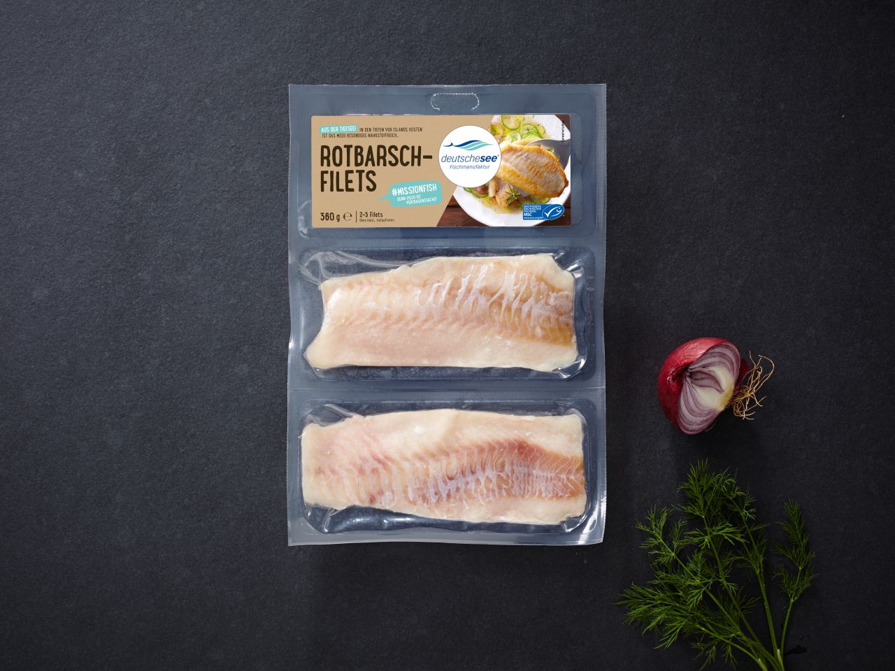 Rotbarsch-Filets