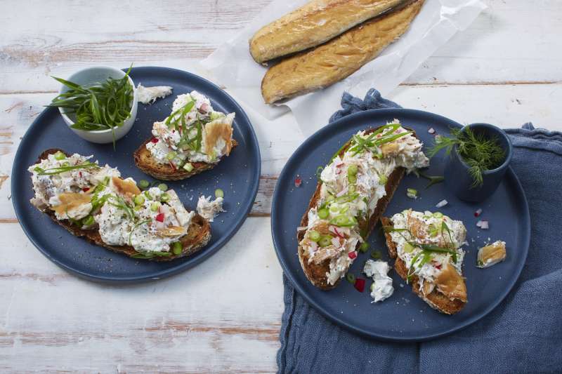 Makrelenrillette auf Stulle