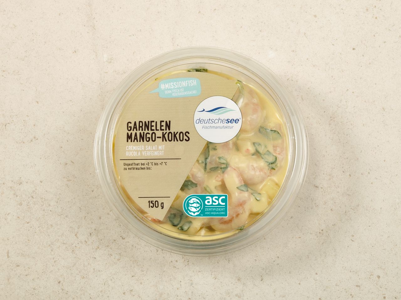 Garnelen Mango-Kokos · 150g