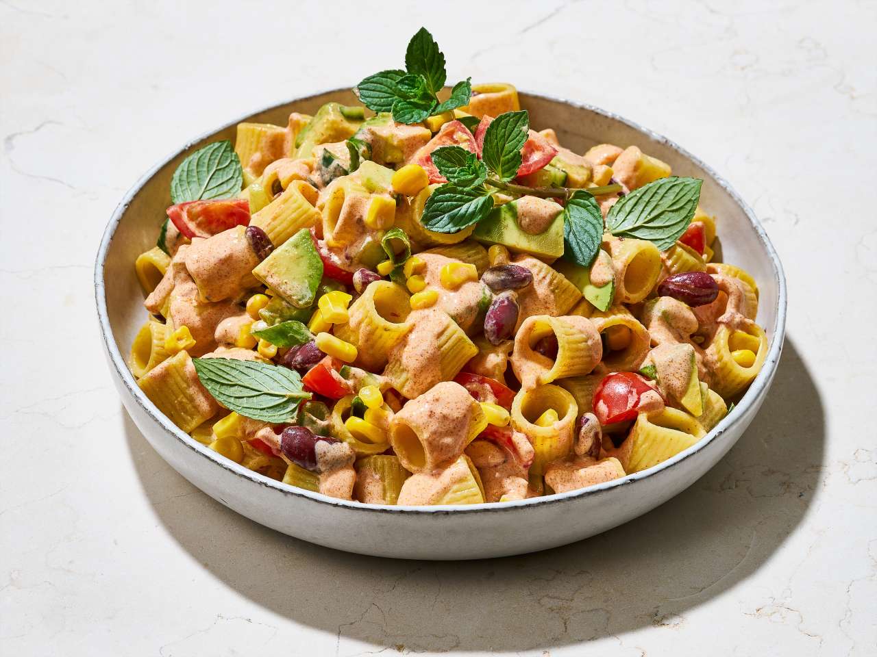 Mexikanischer Nudelsalat