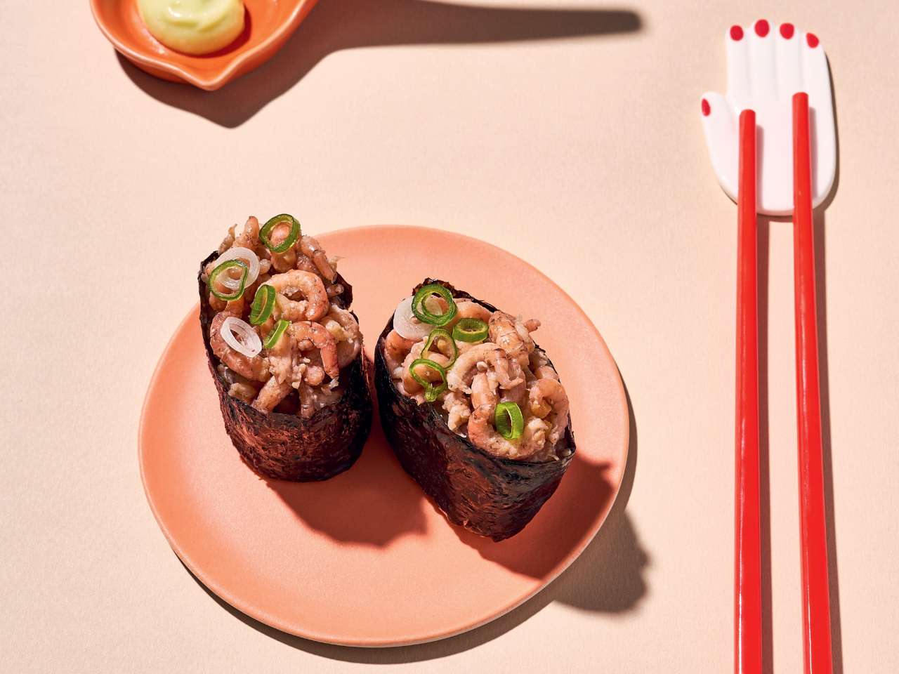 Krabben-Gunkanmaki Krabben-Gunkanmaki