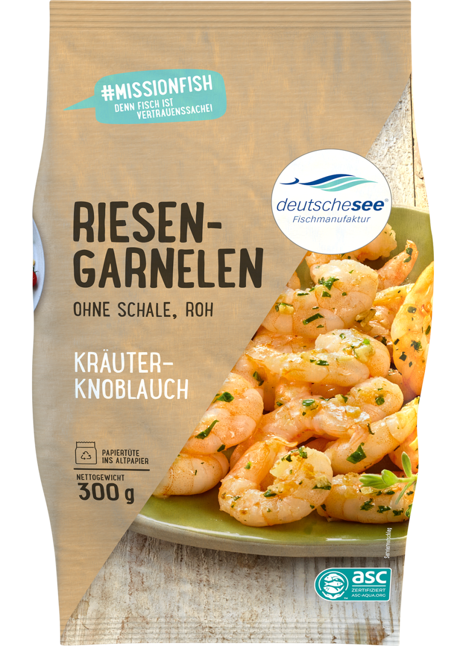 Riesengarnelen Kräuter-Knoblauch