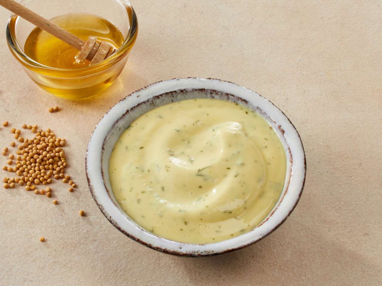 Honig-Senf-Sauce