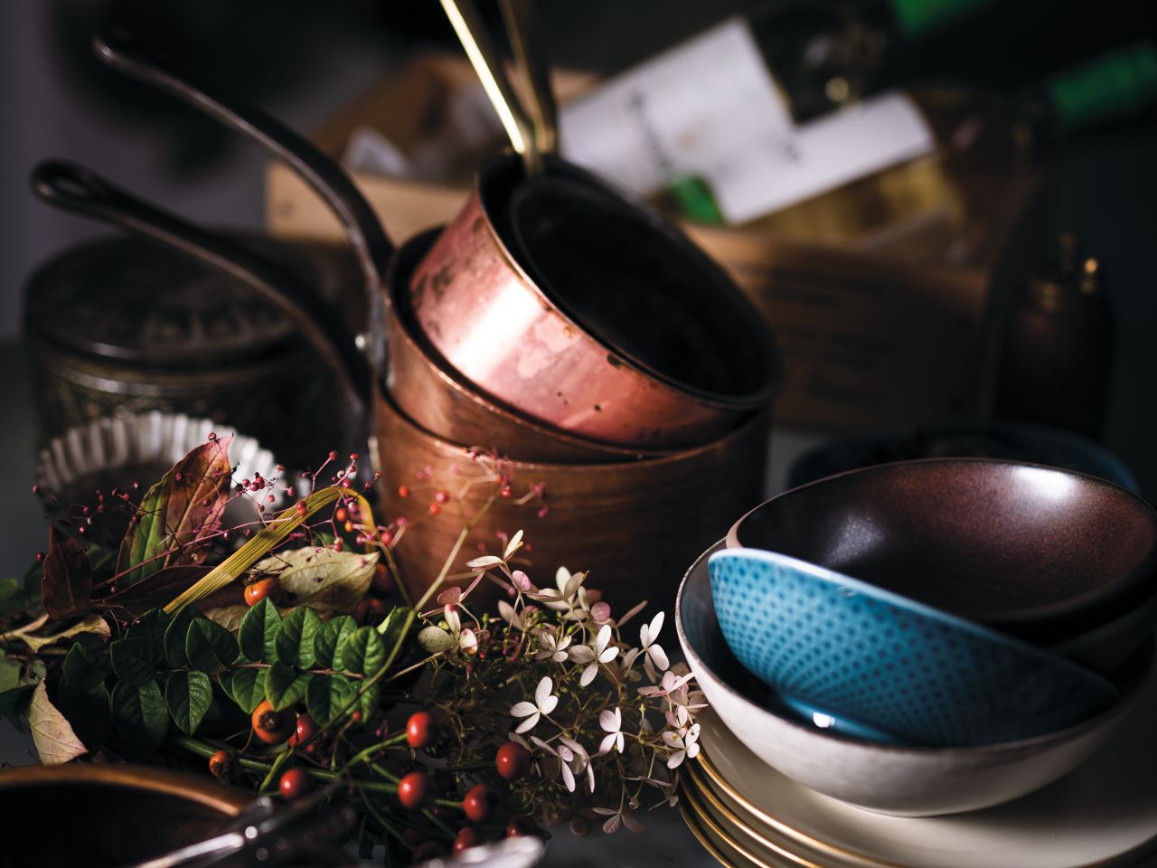 Menü und Zubereitung