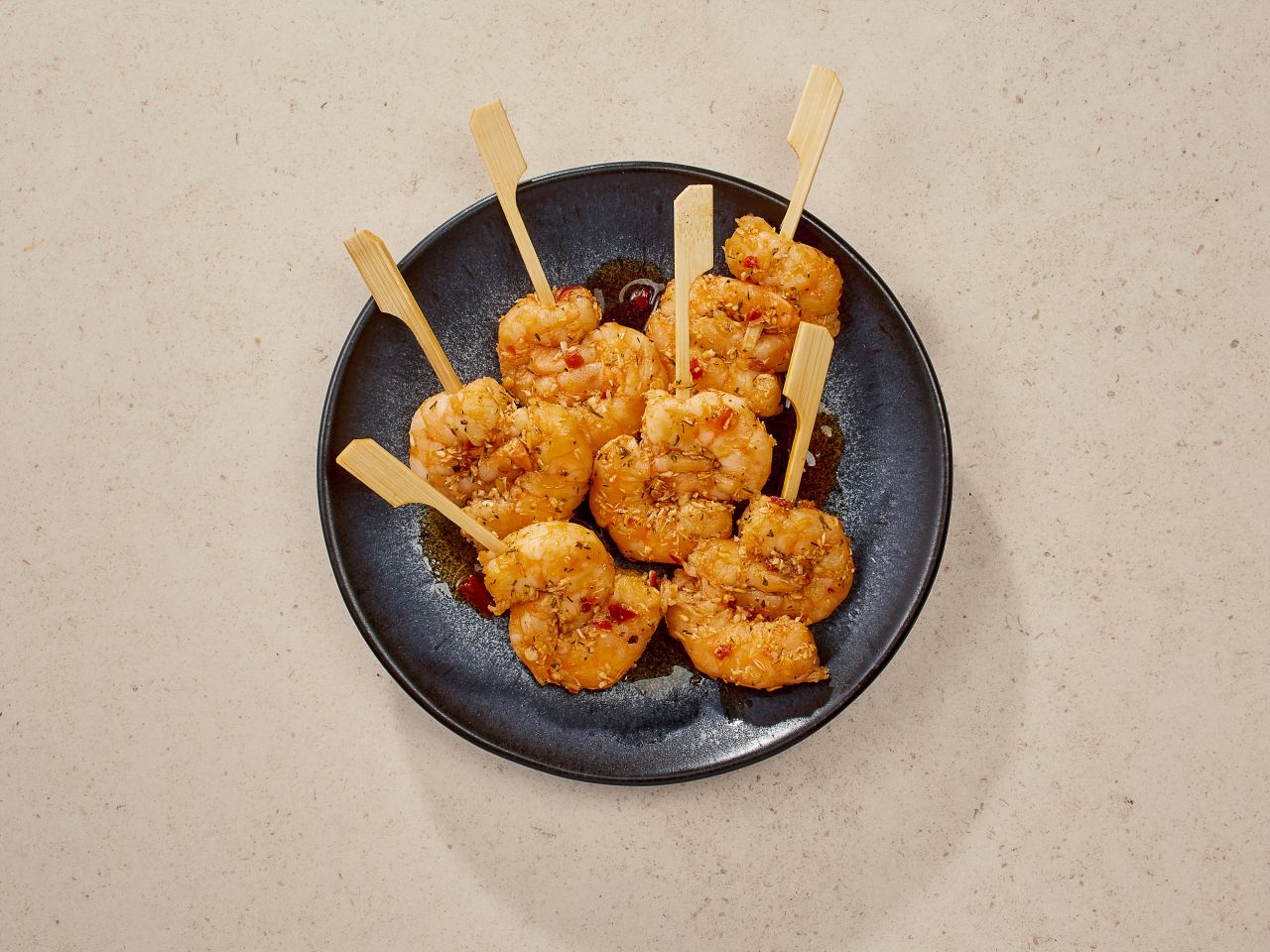 Tapas »Garnelen Spieße Chili Kokos« Tapas »Garnelen Spieße Chili Kokos«