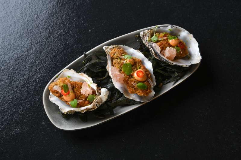 Austern "asia style"