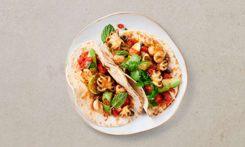 Spicy Tortilla mit Mini Pulpo & Sepia