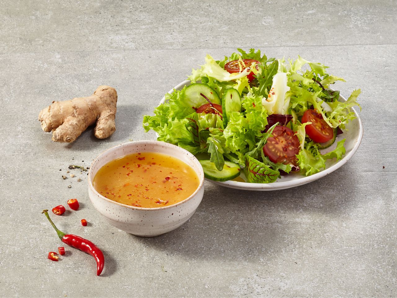 Honig Ingwer Dressing