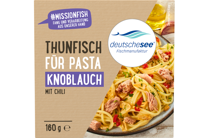 Thunfisch für Pasta Knoblauch Thunfisch für Pasta Knoblauch