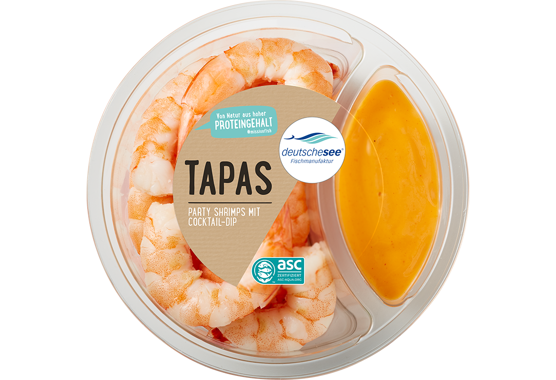 Party Shrimps mit Cocktail-Dip