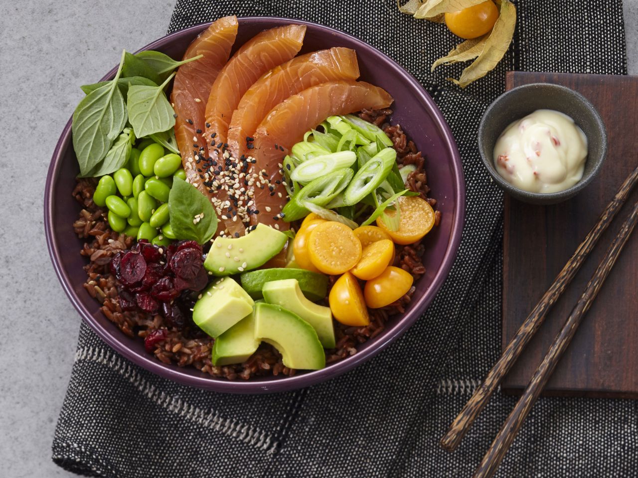Bowl mit Arctic Rose