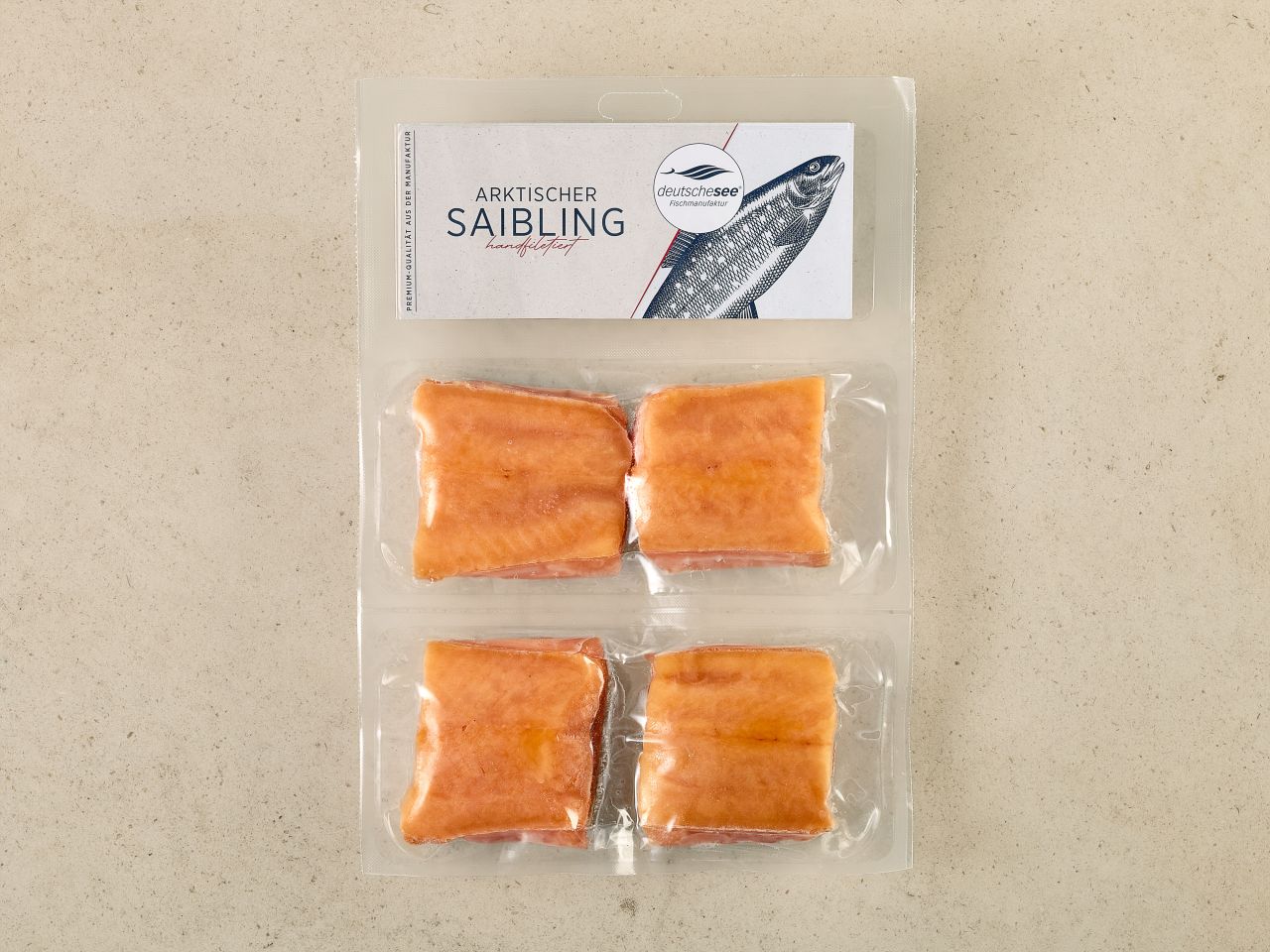Arktischer Saibling · Handfiletierte Portionen · TK