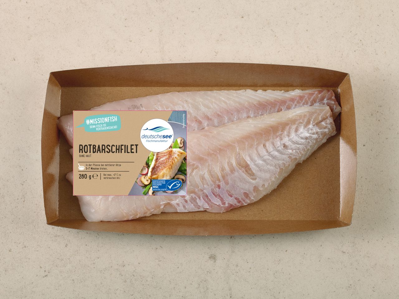 Rotbarsch-Filets